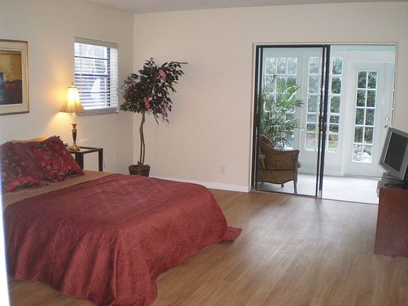 Large Master Bedroom, New Laminate Wood Flooring