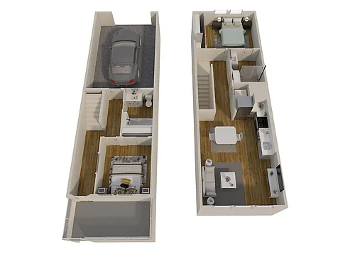Floor plan TH Plan One Plus