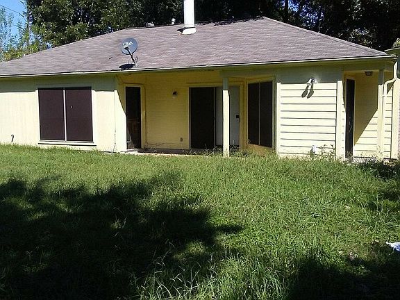 Backyard and patio 