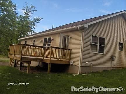 Deck and Backyard
						:
						Large outside deck connected to the dining area