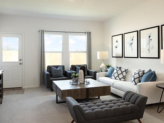 Staged Living Room