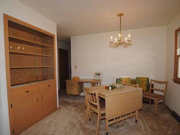 Dining Room with Built-in