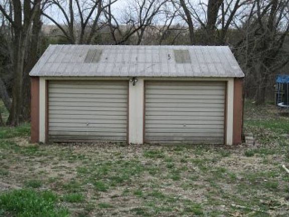 Metal Shed Front View