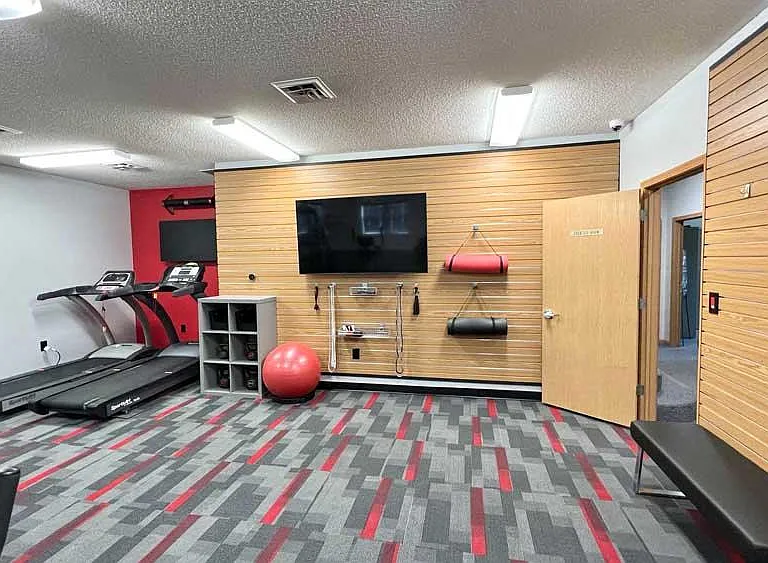Stay active with cardio and yoga equipment in our 24-hour fitness center - all just steps from home.