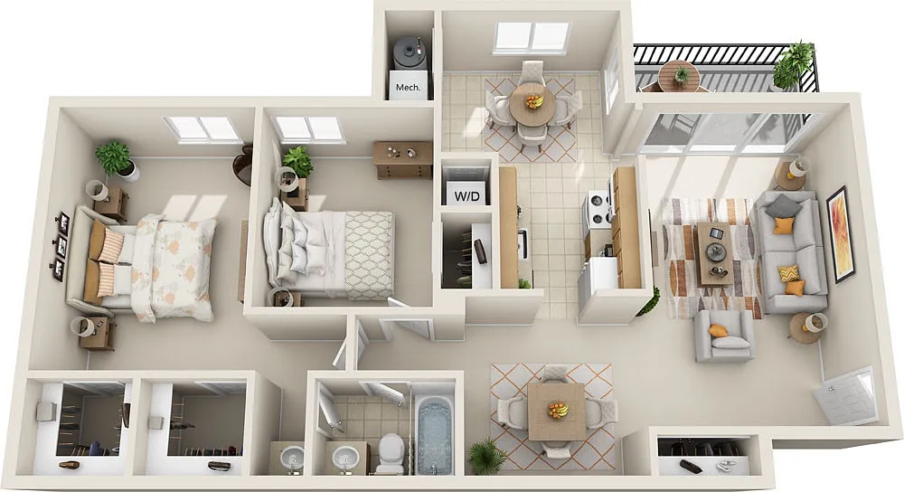 Floor plan B1