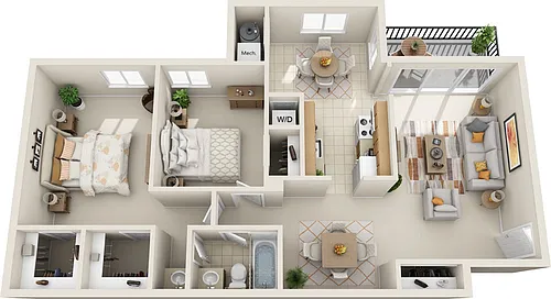 Floor plan B1