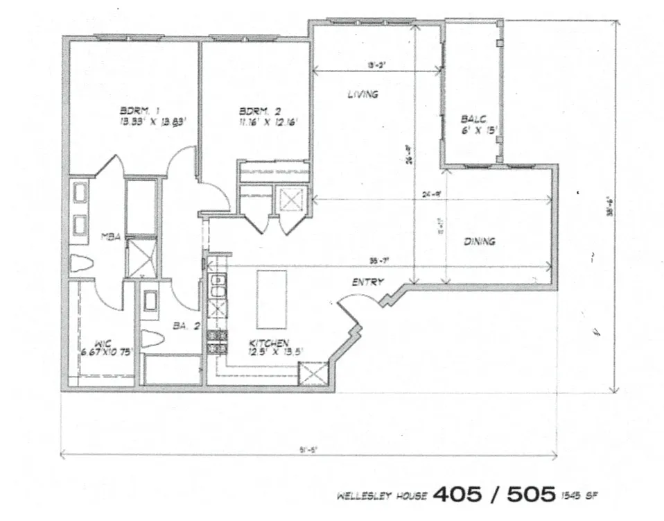 Floor plan 405