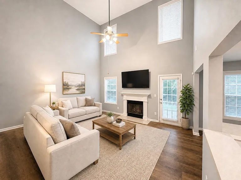 Living Room - Virtually Staged