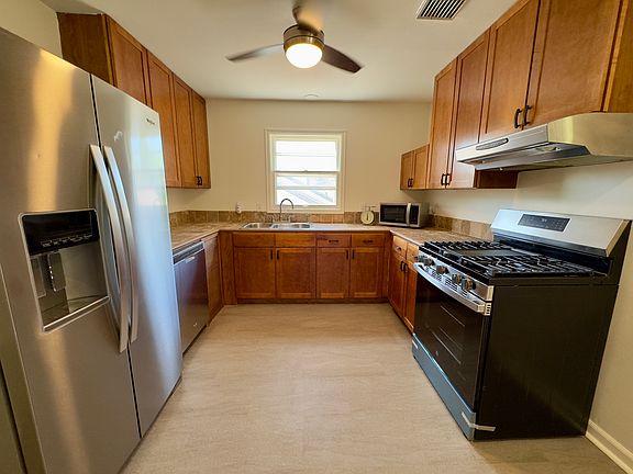 Kitchen with new appliances