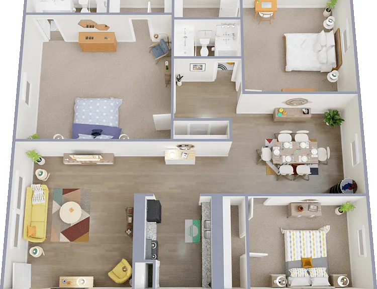 DIAMOND Floorplan Diagram
