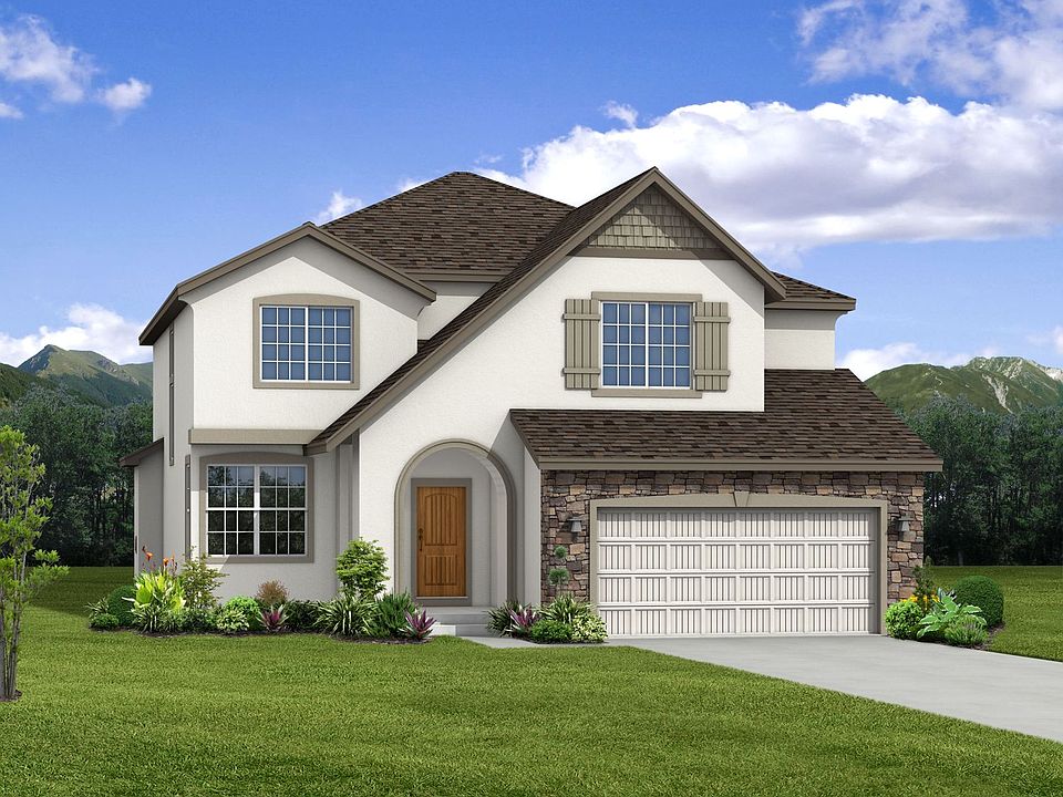 Cottage Exterior Photo representing home to be built and may demonstrate optional features