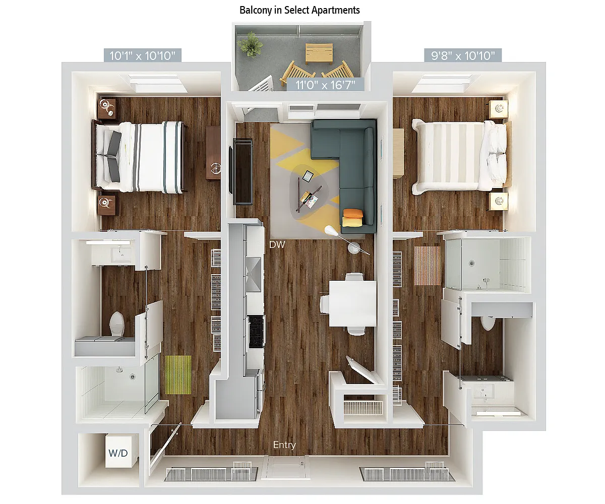 Floor plan B3V-887-976