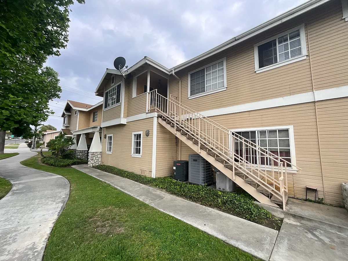 your unit is over the garages no one below you. This is the largest unit - 7608 Bright Ave