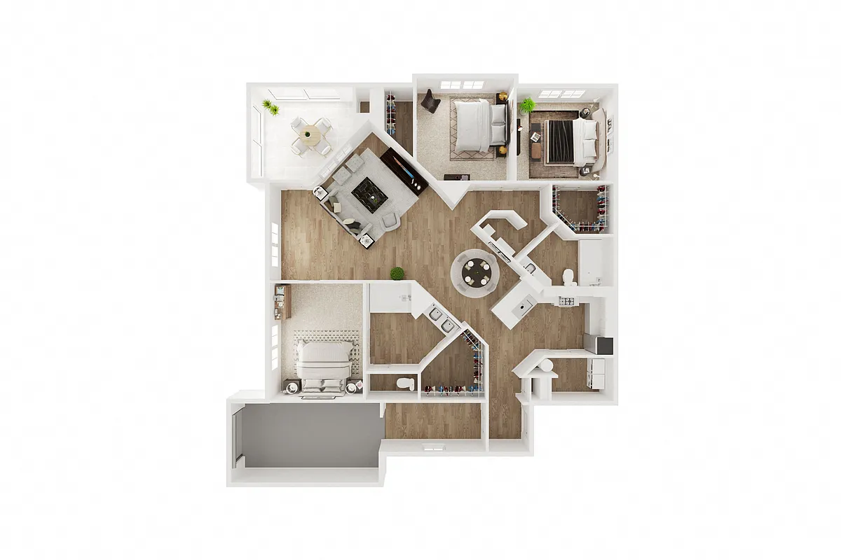 Floor plan La Vizcaya