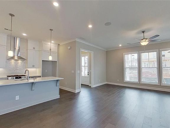 The Tensley floorplan. Not actual home. Photo of previously built Tensley plan.
