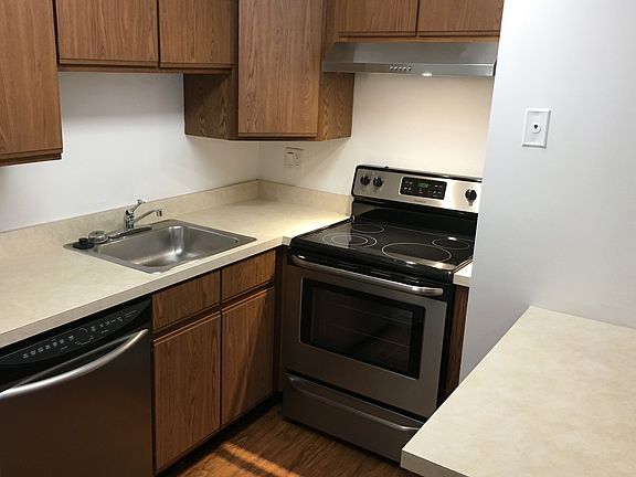 Kitchen with new Stove, Dishwasher, Hood in SS