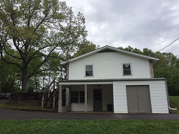 View from the circle drive.