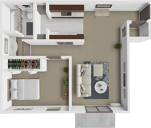 Floor plan The Buckingham Large