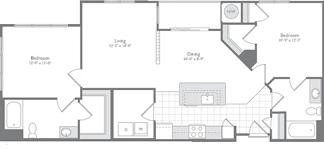 Floor plan B2E