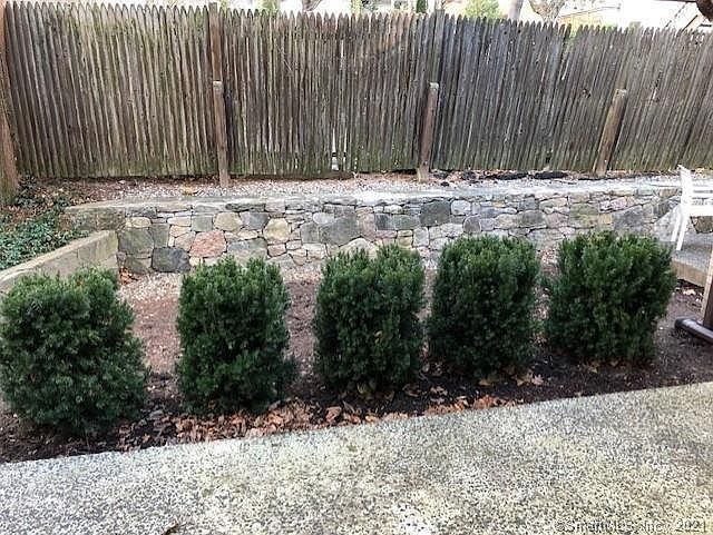 Private patio