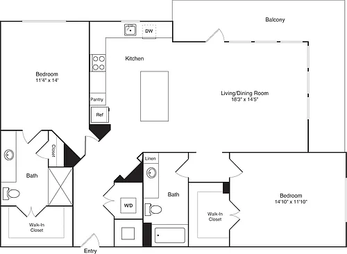 Floor plan B12