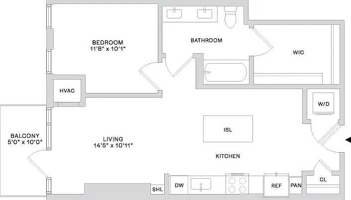 One Bedroom One Bedroom