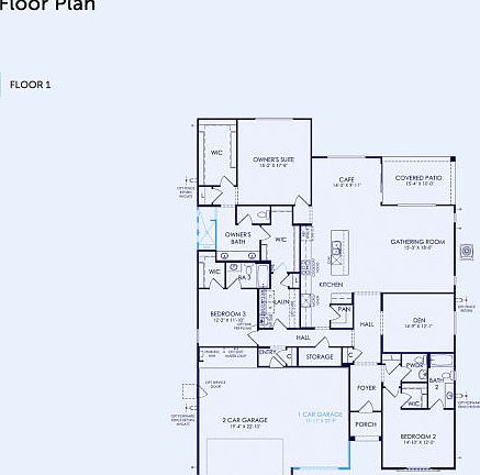 Renown Floor Plan, Quick Move-In Home, Floor 1