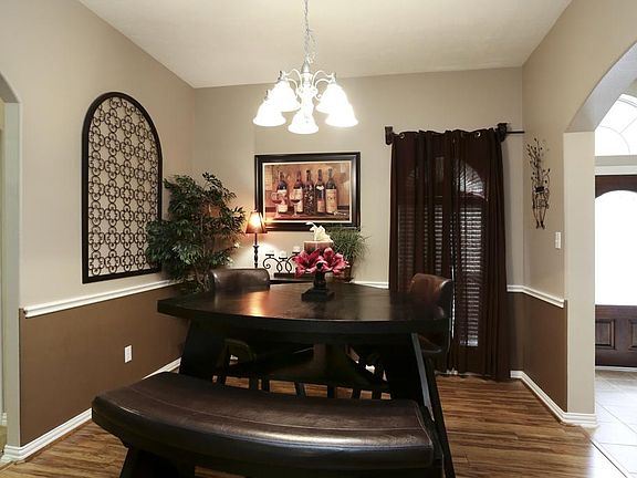 Elegant Formal Dining with hardwood floors