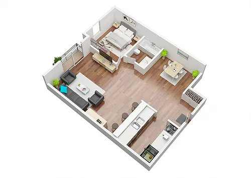 Floor plan Santa Cruz