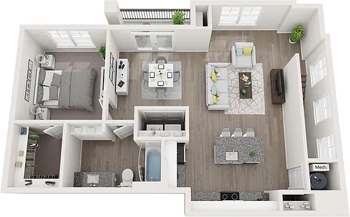 Floor plan A6