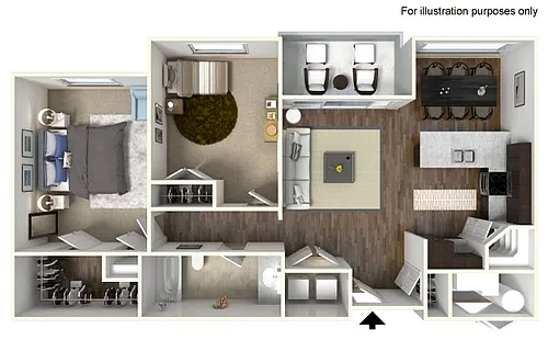 Floor plan The Mark