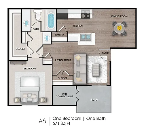 Floor plan A6