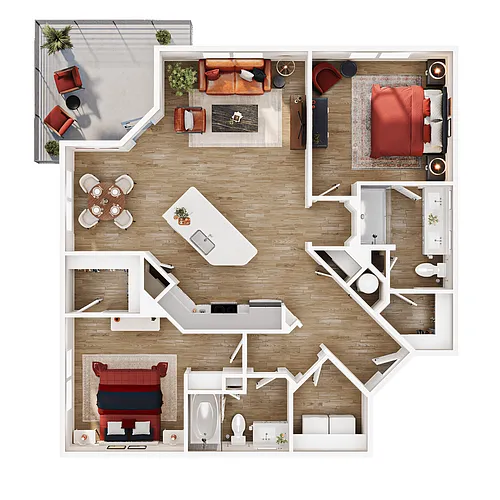 Floor plan B3-2