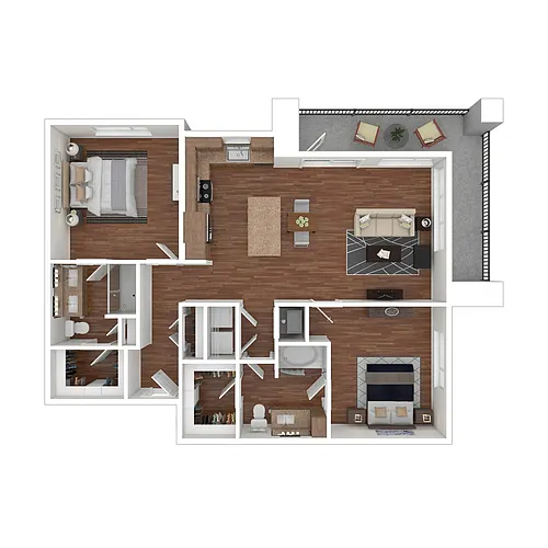 Floor plan B4