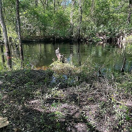 When the river is high!