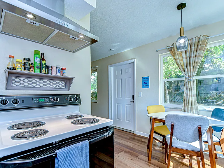 We provide lots of extras in the kitchen area along with a coffee maker and some starter coffees