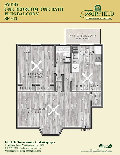 Floor plan Avery