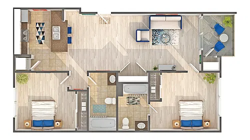 Floor plan B1