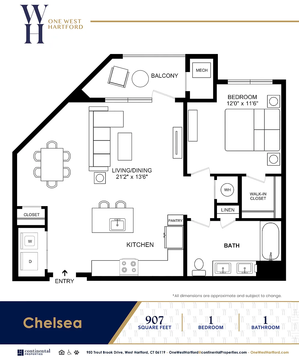 Floor plan Chelsea