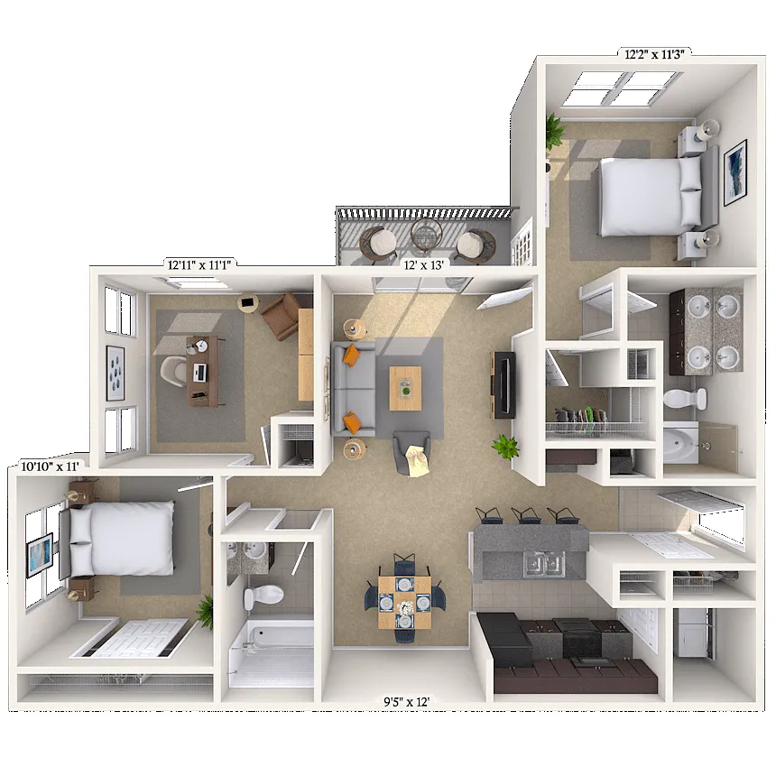 Floor plan Magnolia