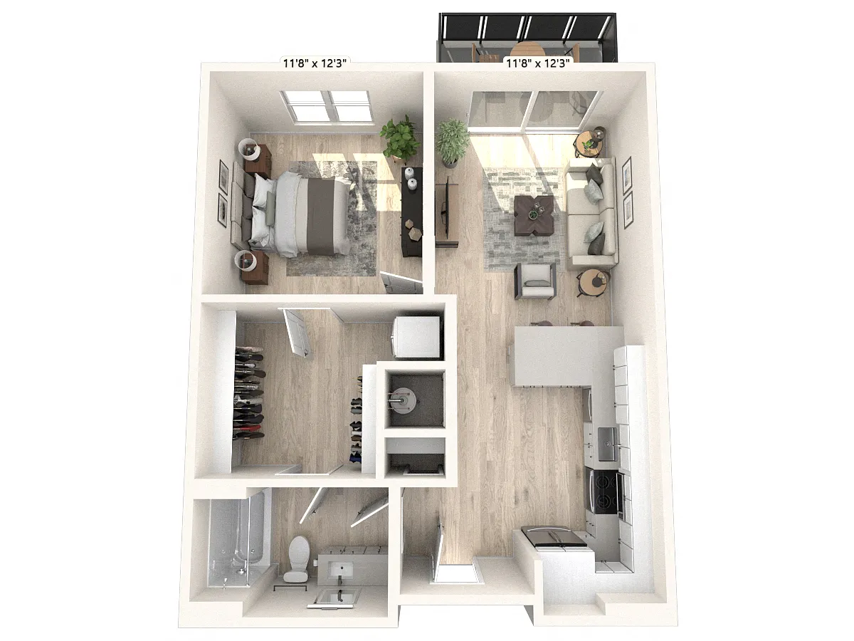 Floor plan A1