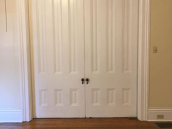 French Doors Seperating living room from dining room