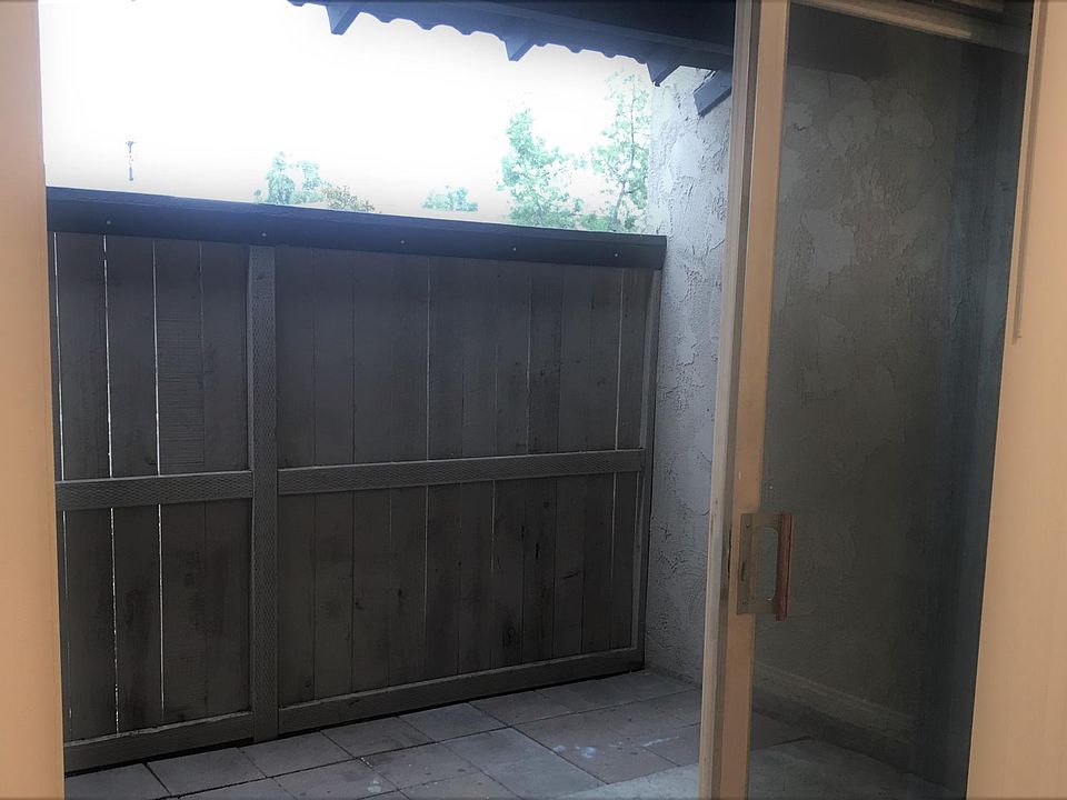 Patio off living room