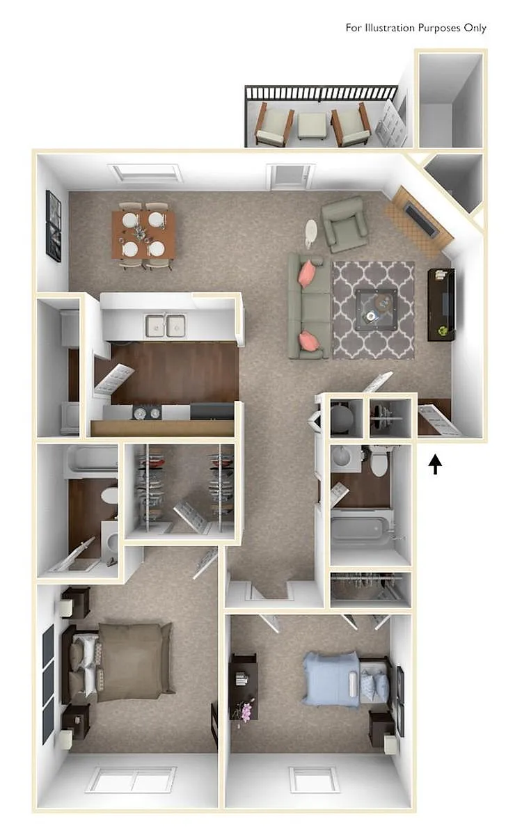 Floor plan Cambridge
