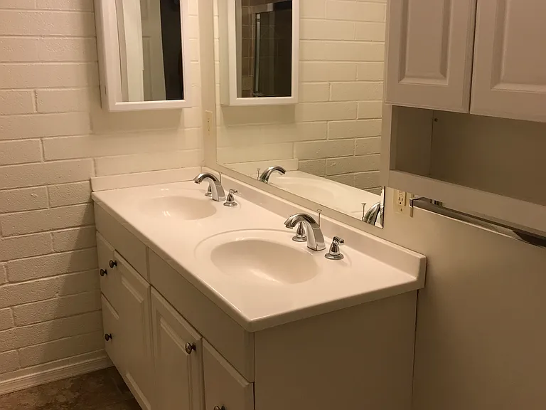 The monthly rent includes water, sewer, outdoor maintenance, and pool upkeep.