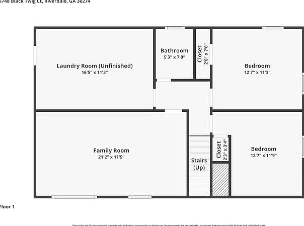 5 bed, 2.0 bath, 1850 sqft, $2,045 — Photo 3