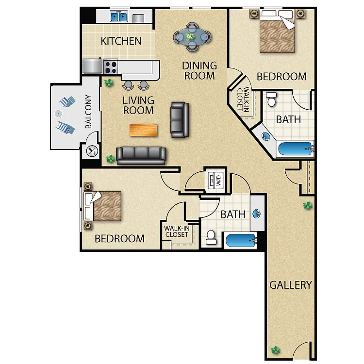 Floor plan H