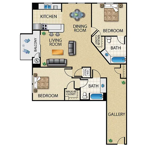 Floor plan H