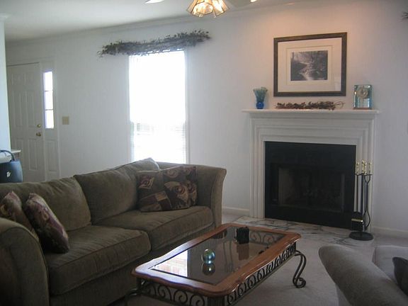Living Room with Fireplace