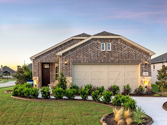 The Compass, a one-story home with 2-car garage